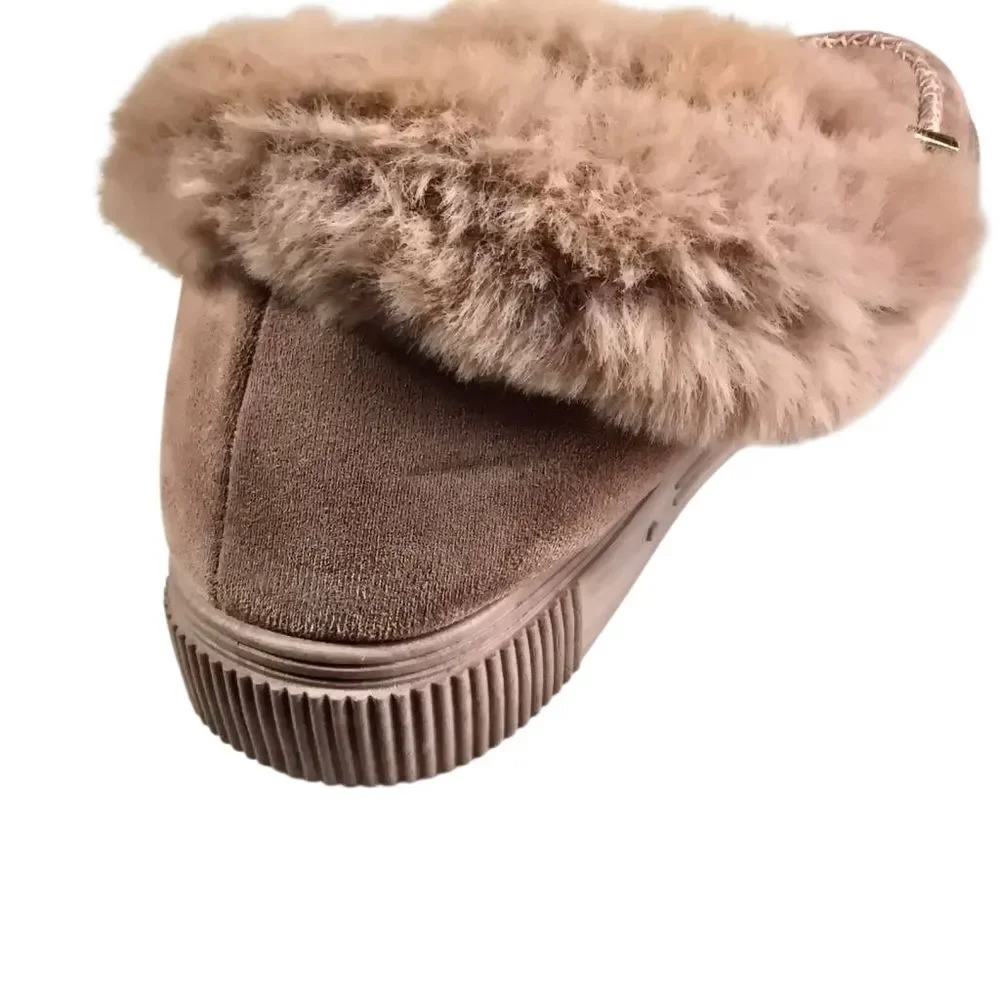 BAMBOO Plush Fur-Lined Slipper Shoes